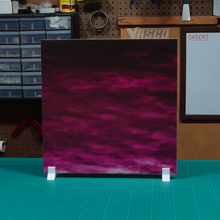 Load image into Gallery viewer, "Pink Sky" IKEA Detolf Action Figure Diorama Background 14"x14"