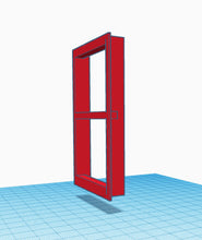 Load image into Gallery viewer, 1:12 Scale Two-Pane Window .stl file