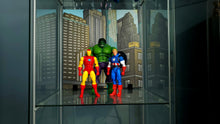 Load image into Gallery viewer, "City Rooftop" IKEA Detolf Action Figure Diorama Background 14"x14"