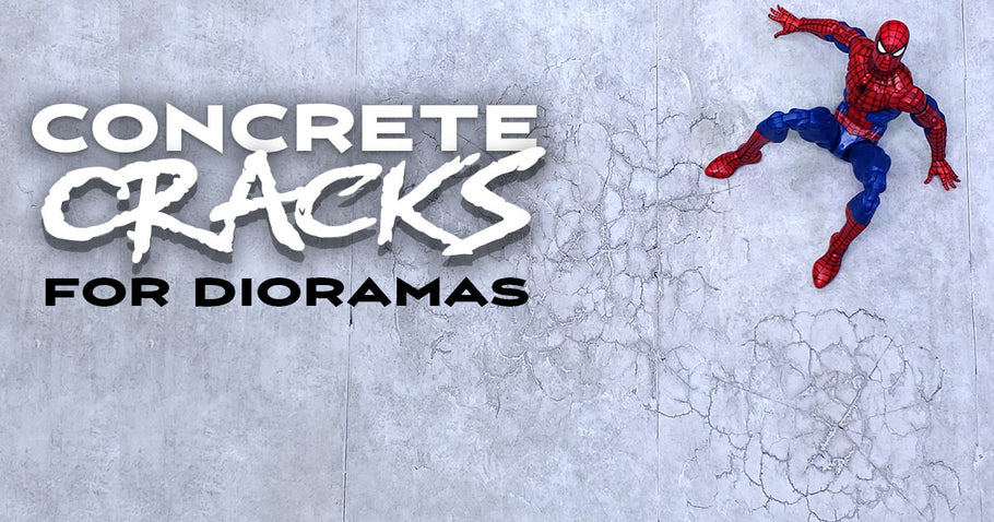 Creating Realistic Concrete Cracks for Dioramas: A Step-by-Step Guide