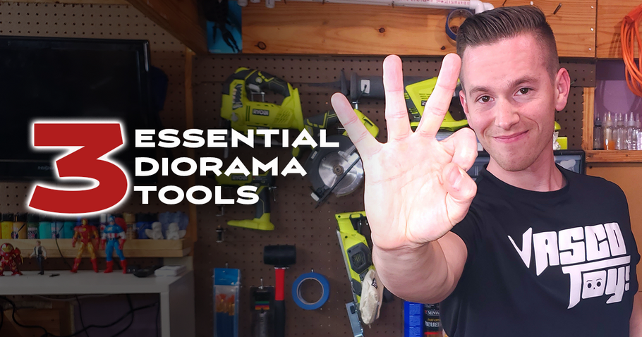 I can't live without these diorama tools