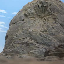 Load image into Gallery viewer, Diorama Mountain Terrain with Impact Crater - NO FIGURE
