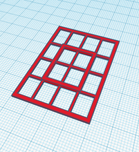 Load image into Gallery viewer, 1:12 Scale Warehouse Windows .stl file
