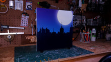 Load image into Gallery viewer, IKEA Detolf City &quot;Dark Blue Night&quot; Skyline Silouhette Backdrop
